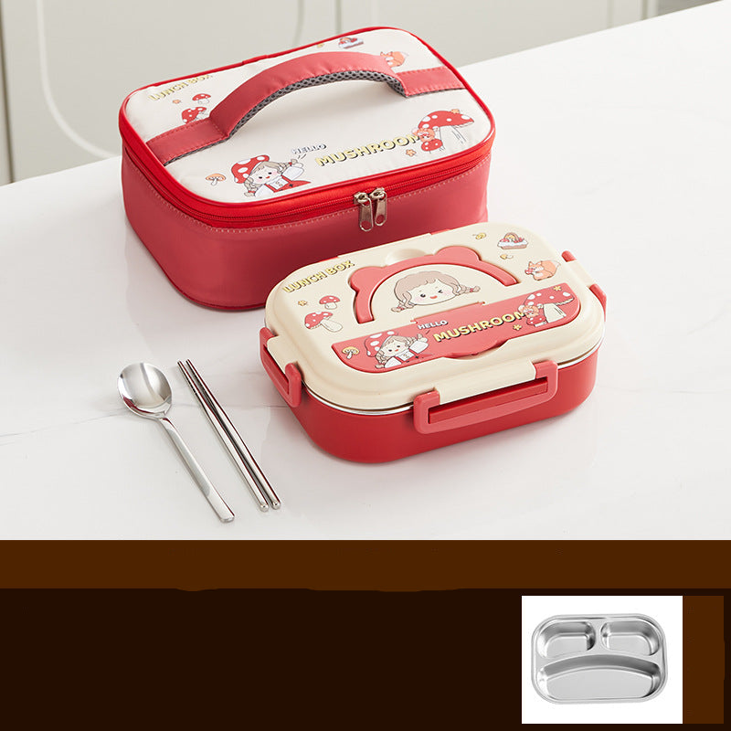 Panda Stainless Steel Lunch Box Set