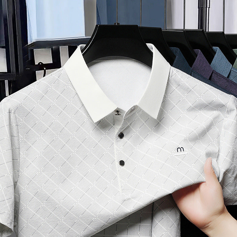 Textured Knit Polo