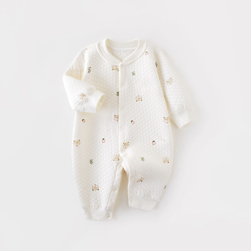 Thick Cotton Baby Winter Jumpsuit