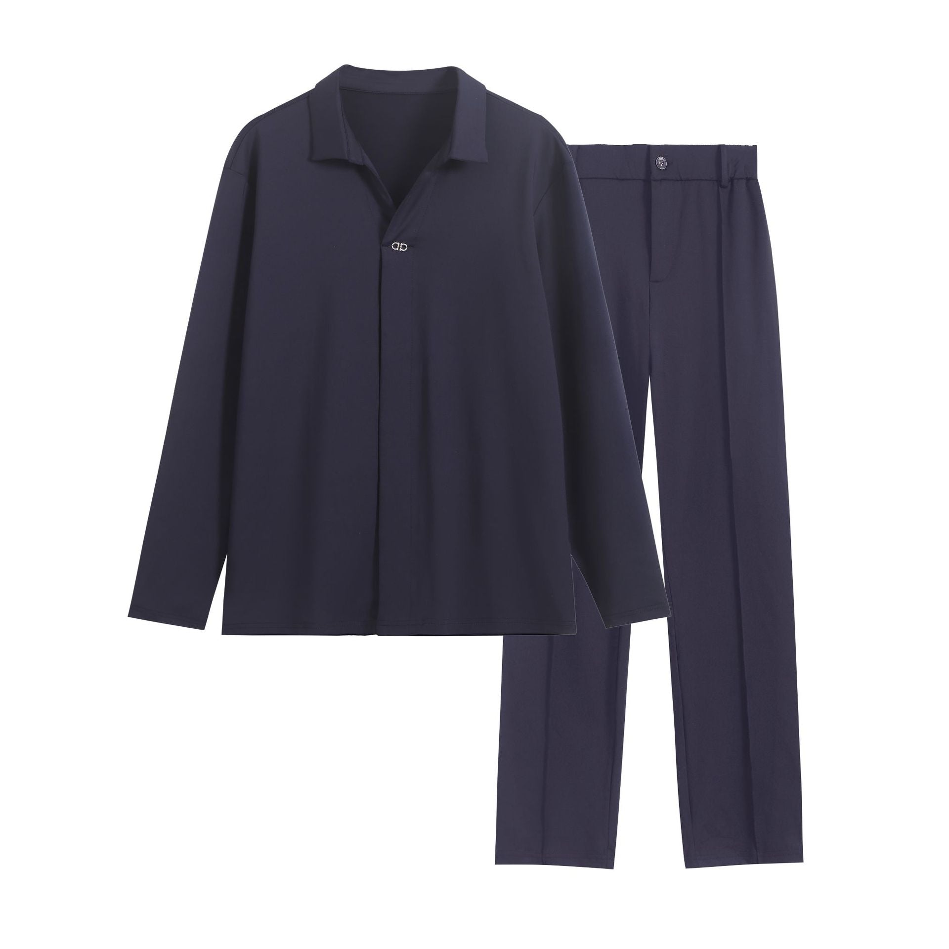 Seamless Ice Silk Men's Suit