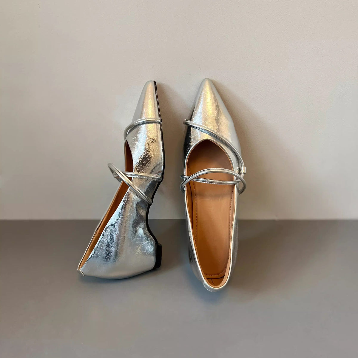 Pointed-Toe Mary Janes