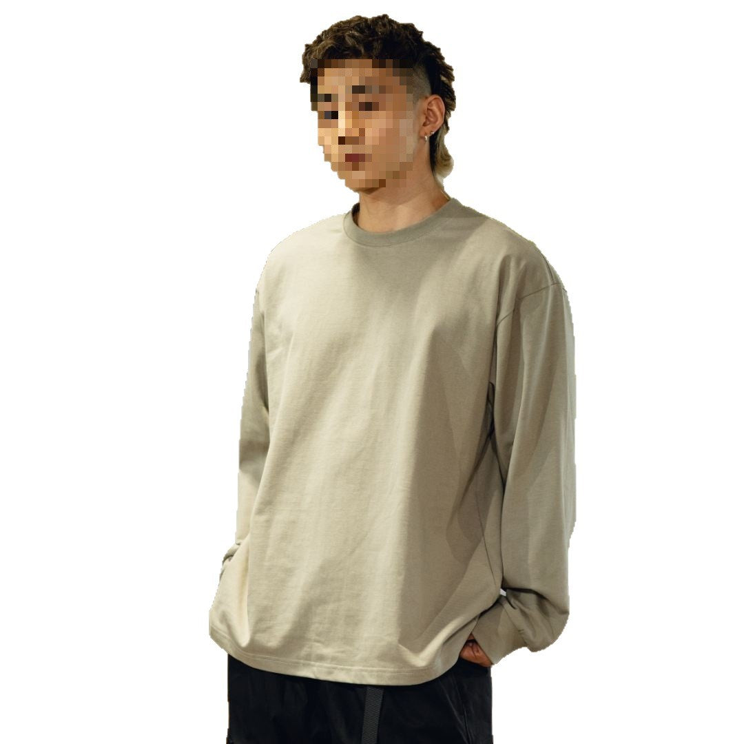 Crewneck Long-Sleeve Tee