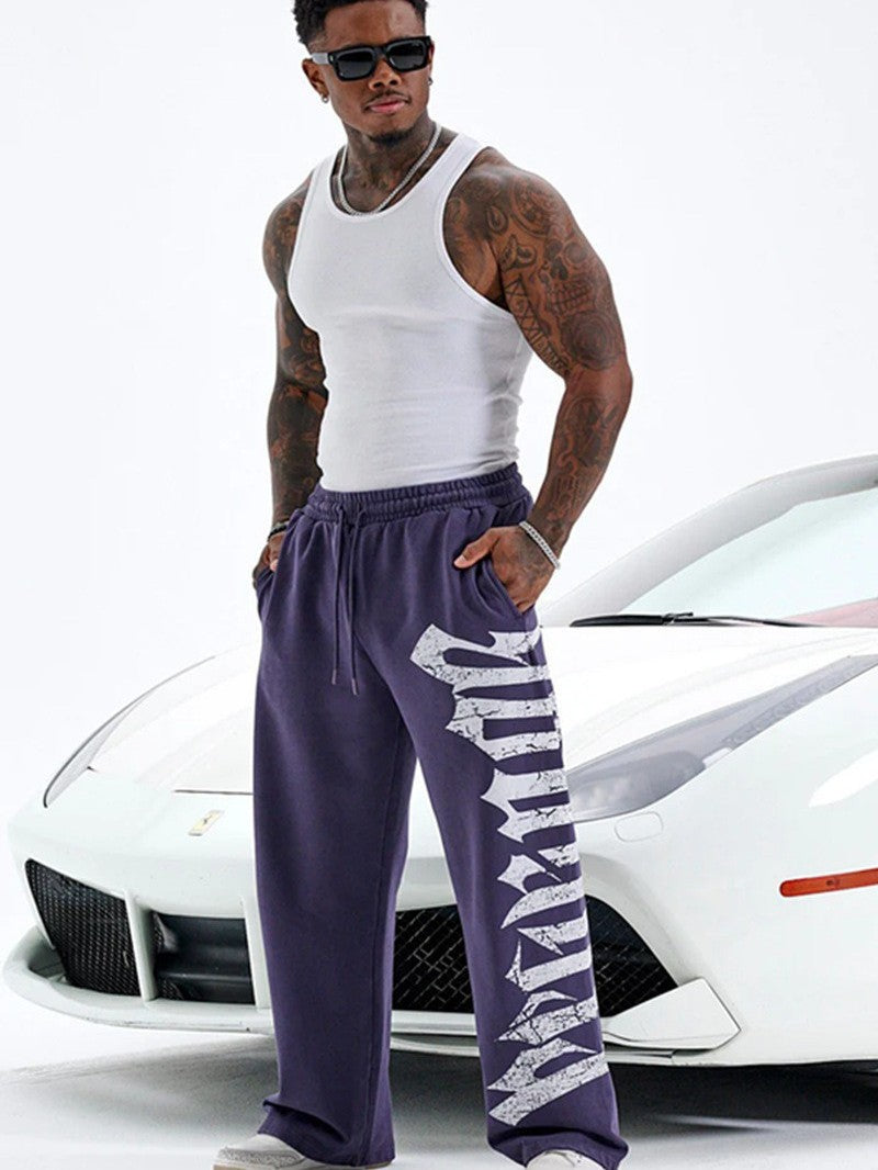 Wide-Leg Joggers