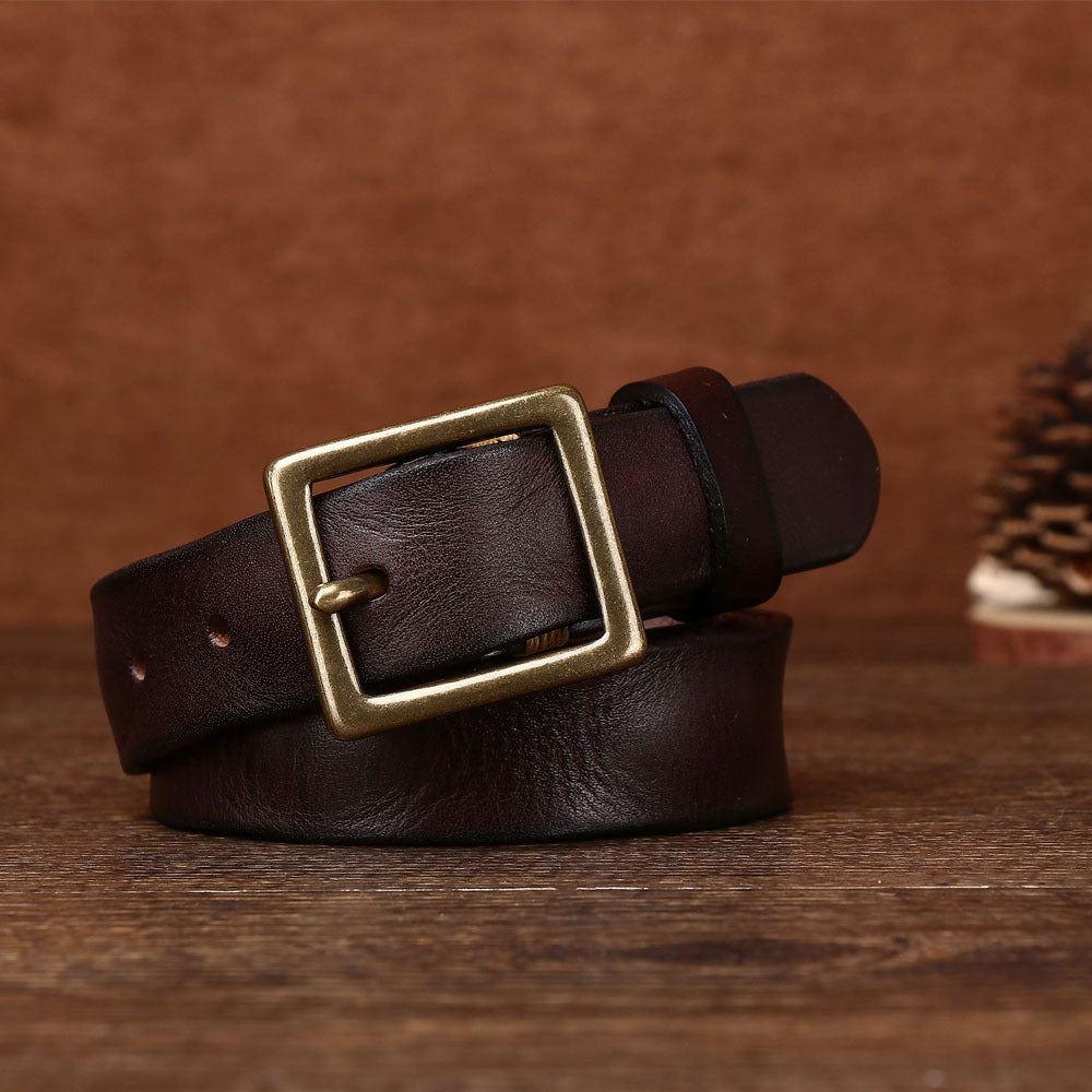 Vintage Casual Leather Belt