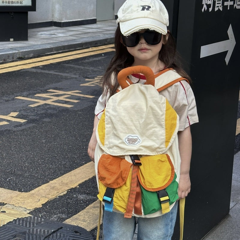 Mini Canvas Outdoor Backpack