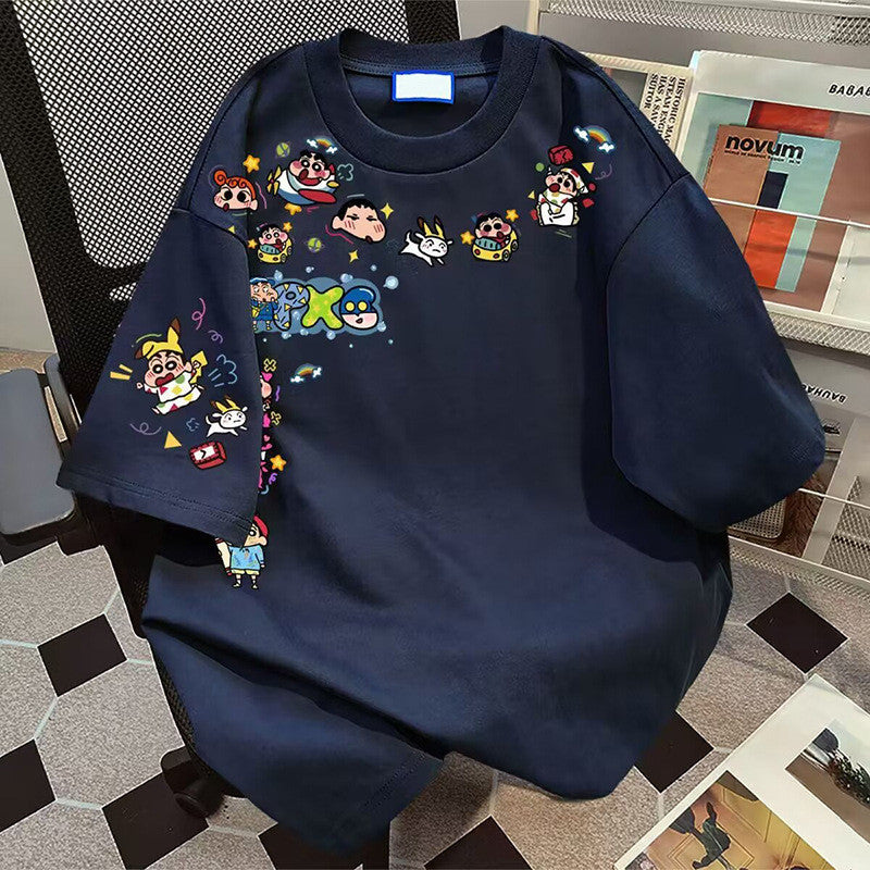 Cartoon Character Loose T-Shirt