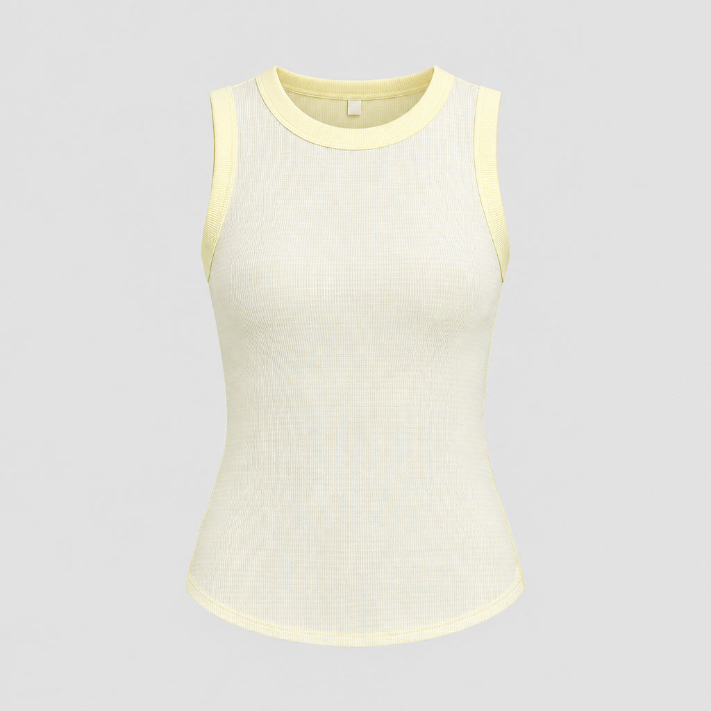 Crew-Neck Yoga Tank