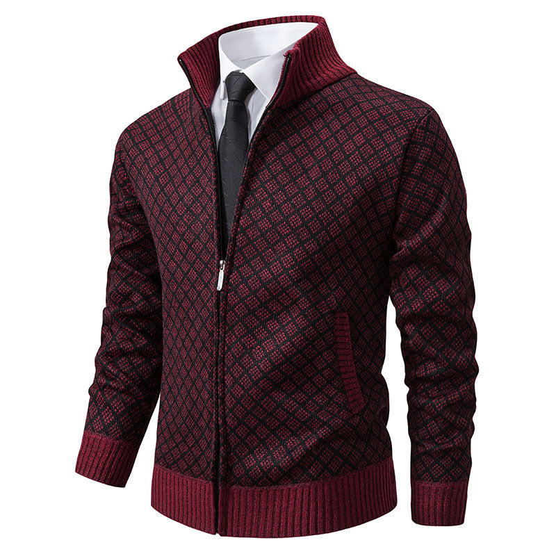 men's winter warm line clothes with fleece and thickening