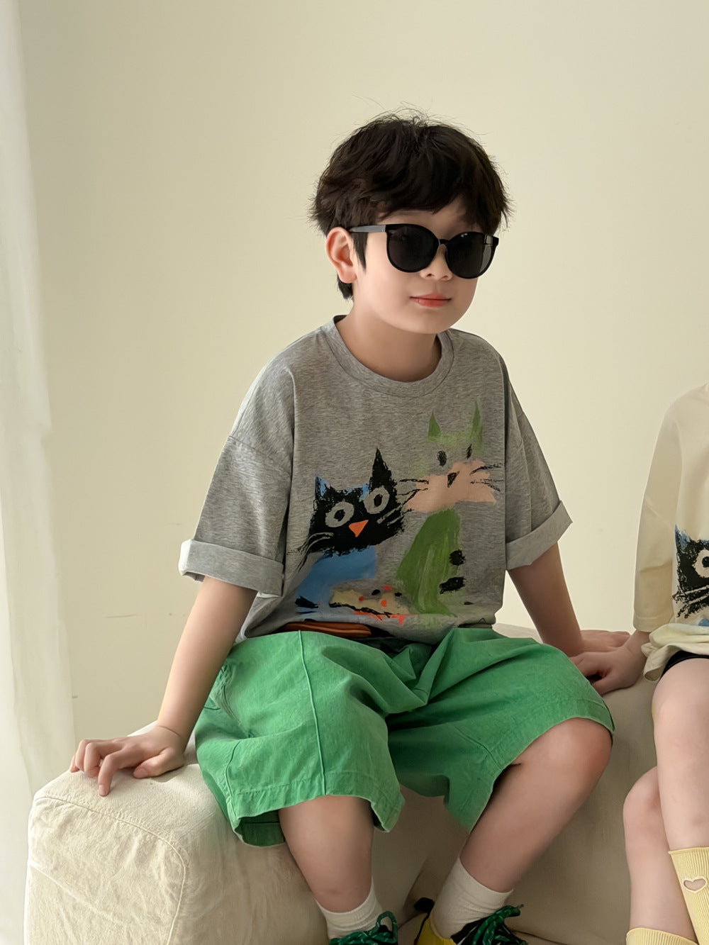 Kids' Cartoon-Print T-Shirt