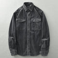 Premium Corduroy Utility Overshirt