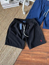 Shorts black red label