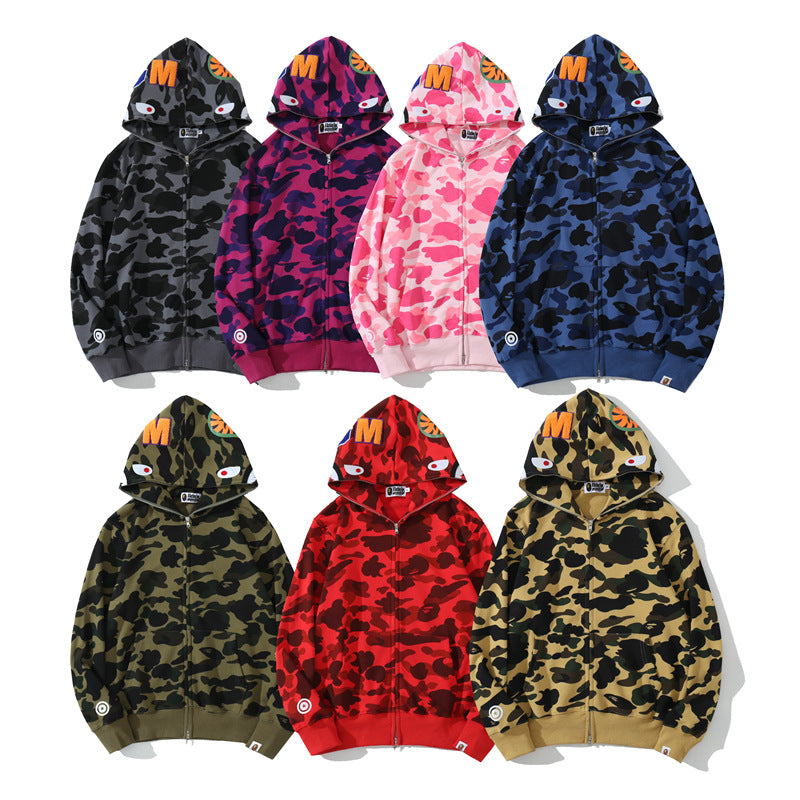 Bape Shark Camo Hoodie