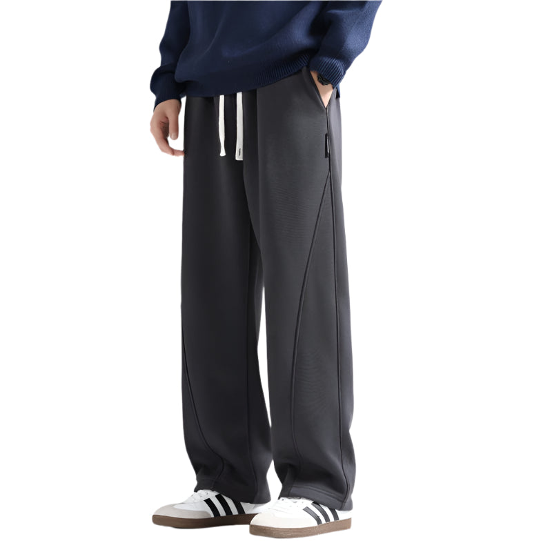 Relaxed Fit Straight-Leg Joggers