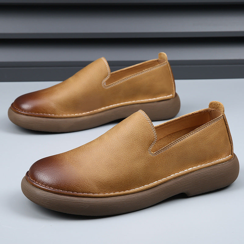 Men’s Classic Leather Slip-On Loafers