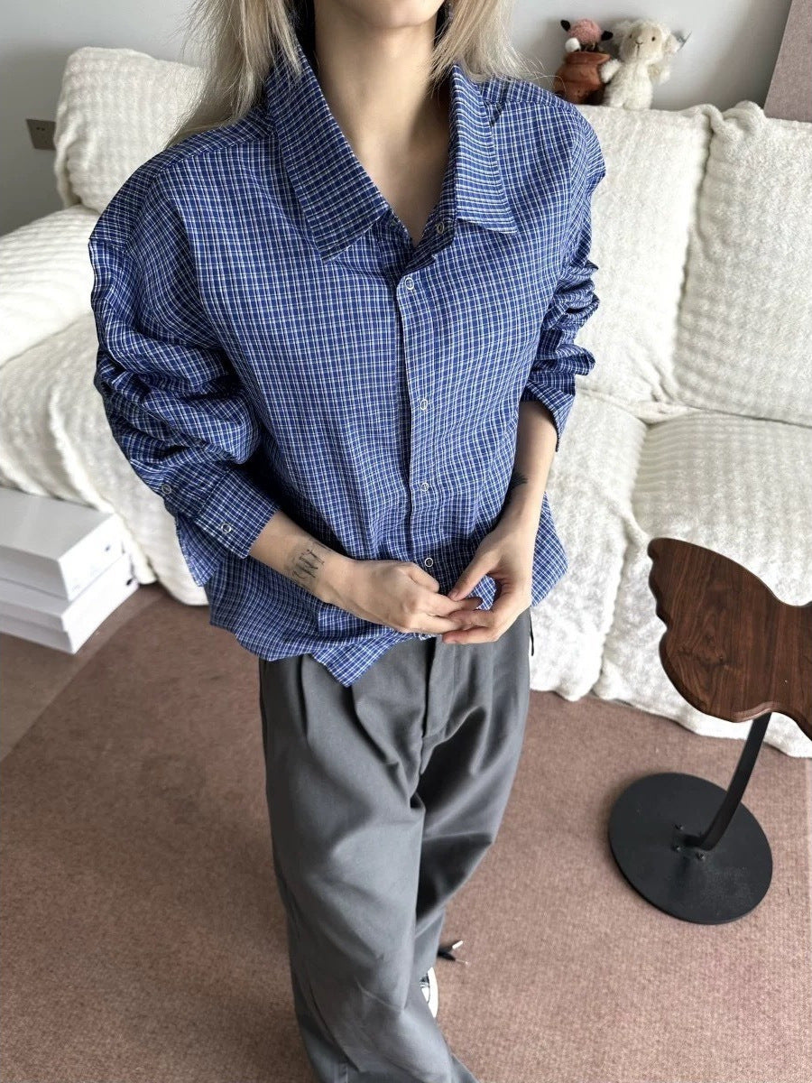 Relaxed Plaid Overshirt