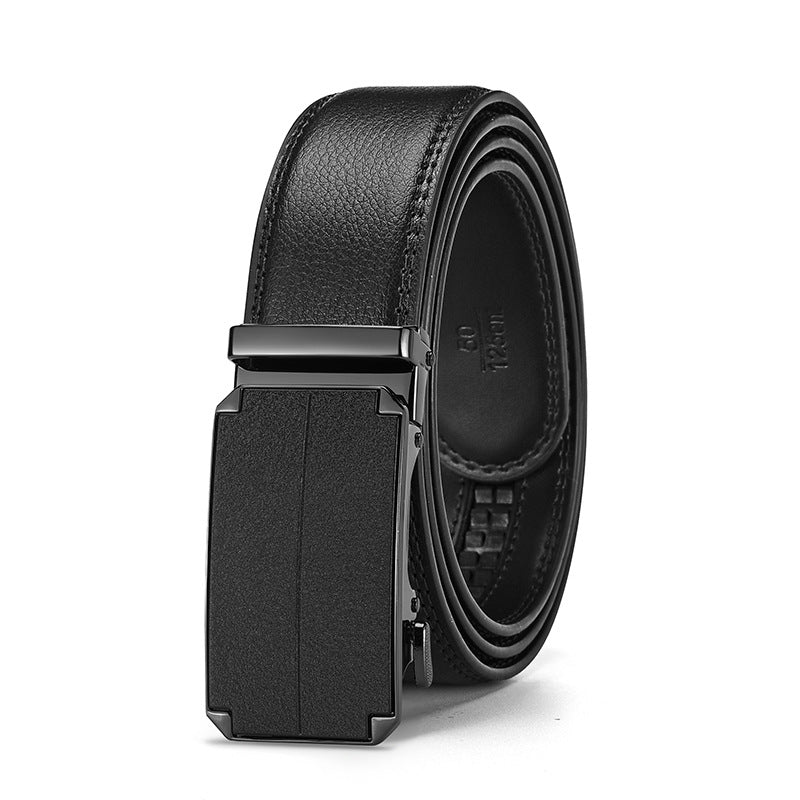 Automatic Buckle Leather Belt