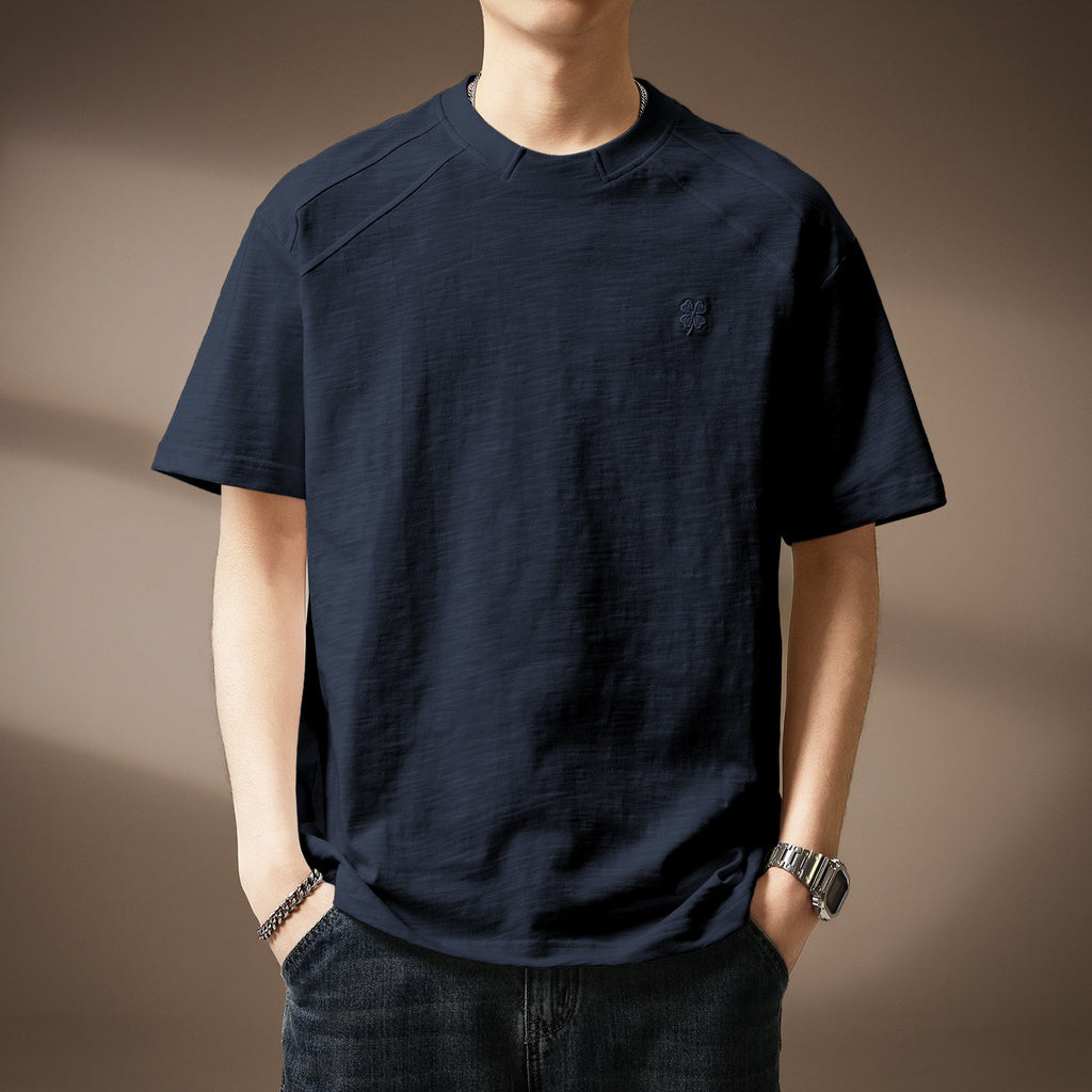 Premium Slub Cotton Essential Tee