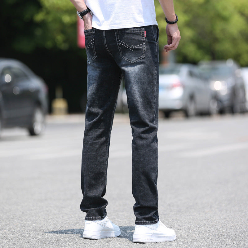 Slim Fit Straight-Leg Jeans