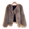Plush Faux Fur Jacket