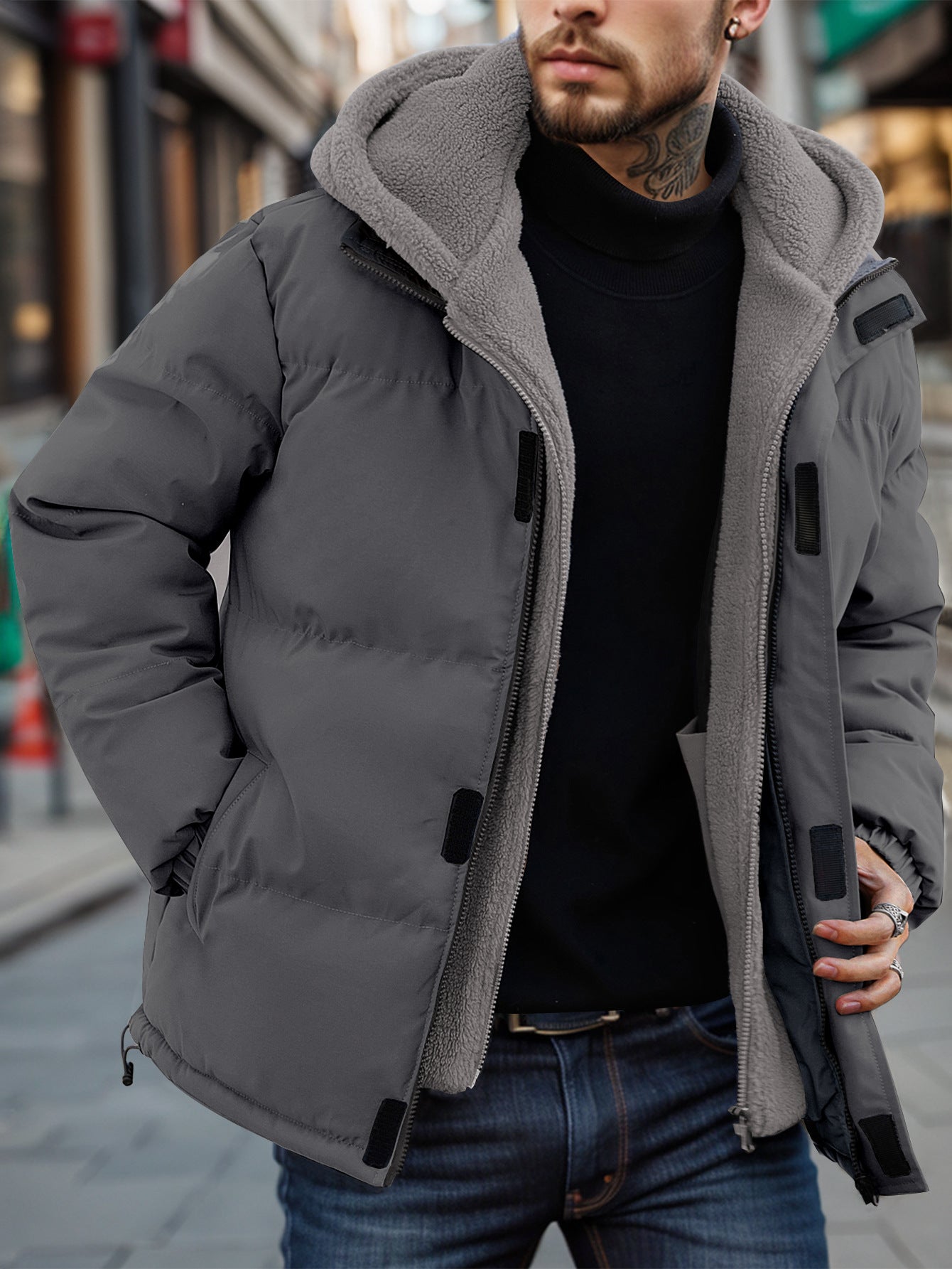 Technical Hybrid Parka