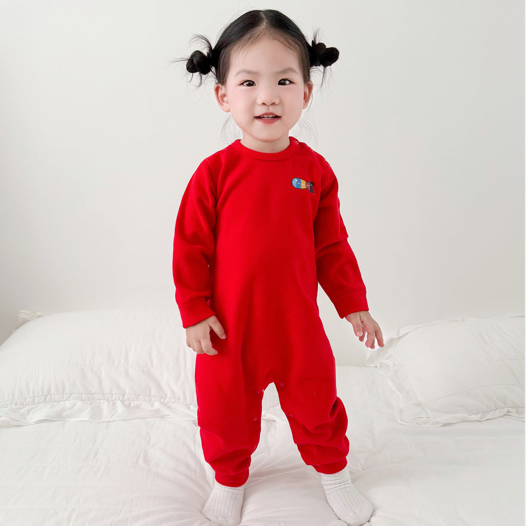 Mulberry Silk Warm Baby Jumpsuit