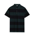 Textured Striped Polo