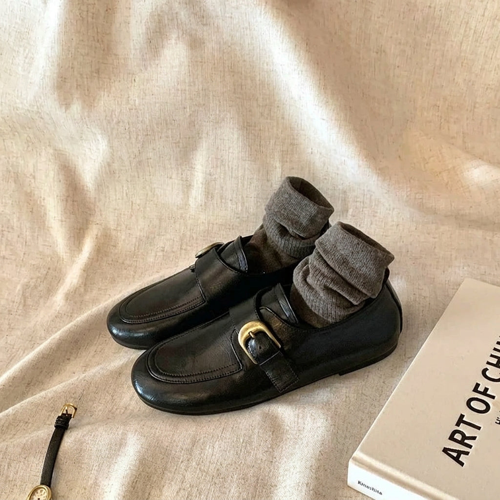 Platform Lined Loafers
