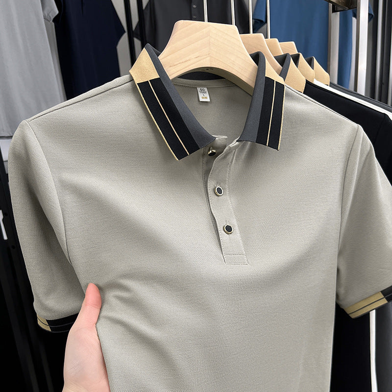 Luxury Ice Silk Polo