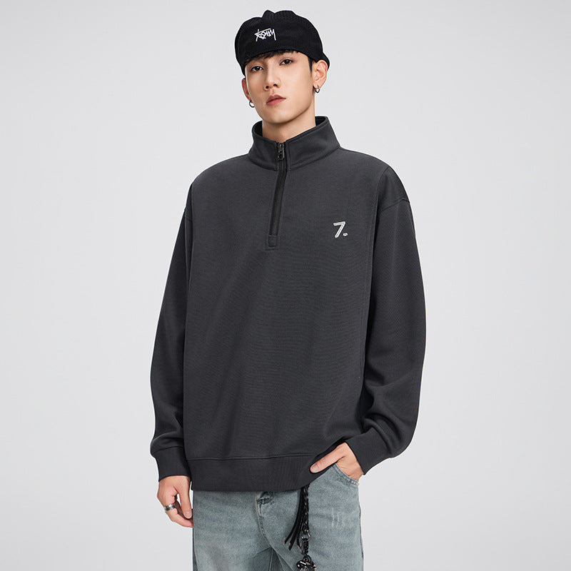 Men's Half-Zip Pullover Sweatshirt