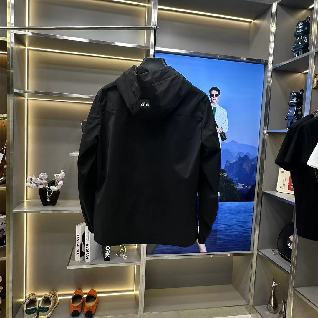 Zip-up Hooded Jacket