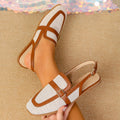 Mesh Slingback Flats