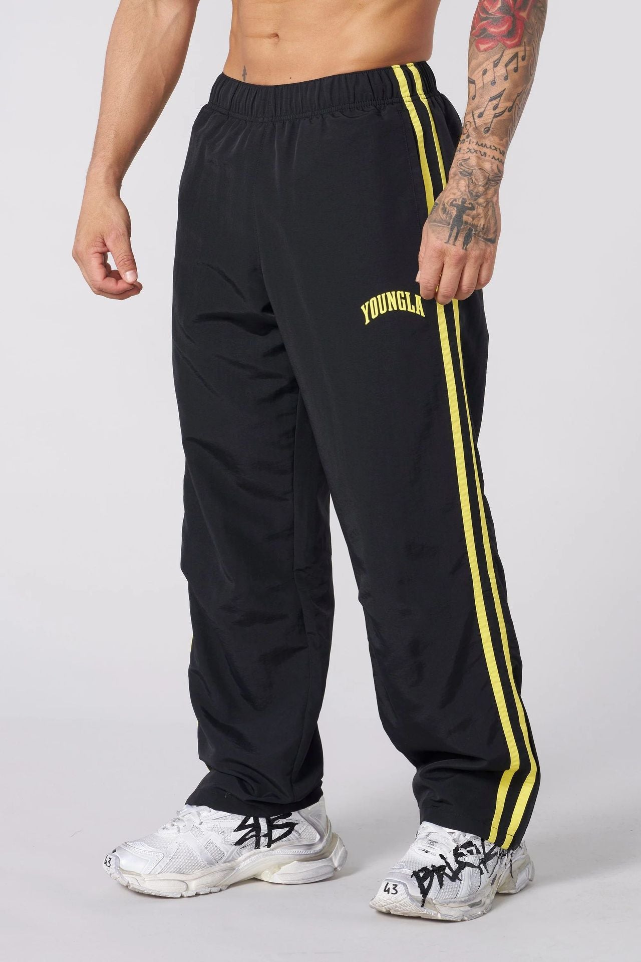 Double-Stripe Fitness Trousers