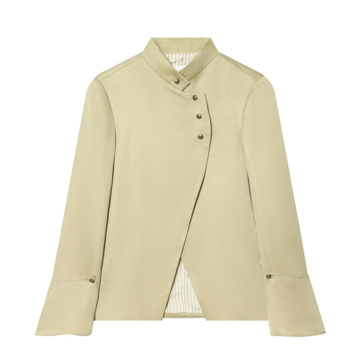 Women's Asymmetric Stand-Collar Jacket