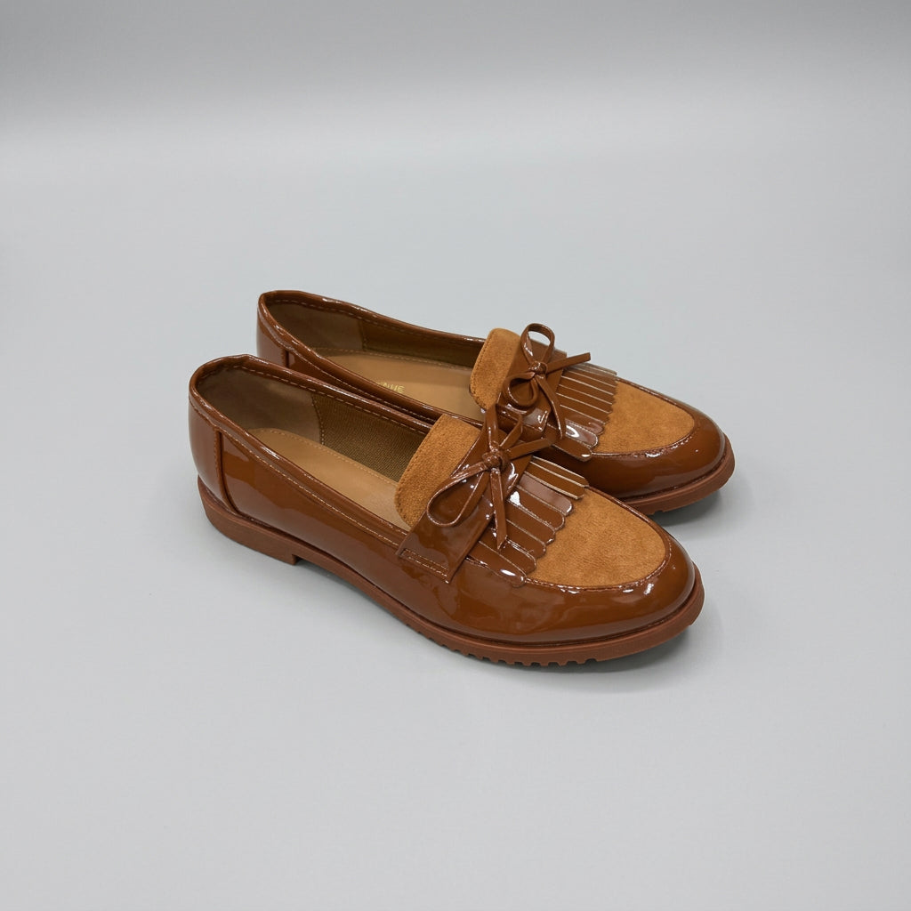 Bow Tassel Loafers