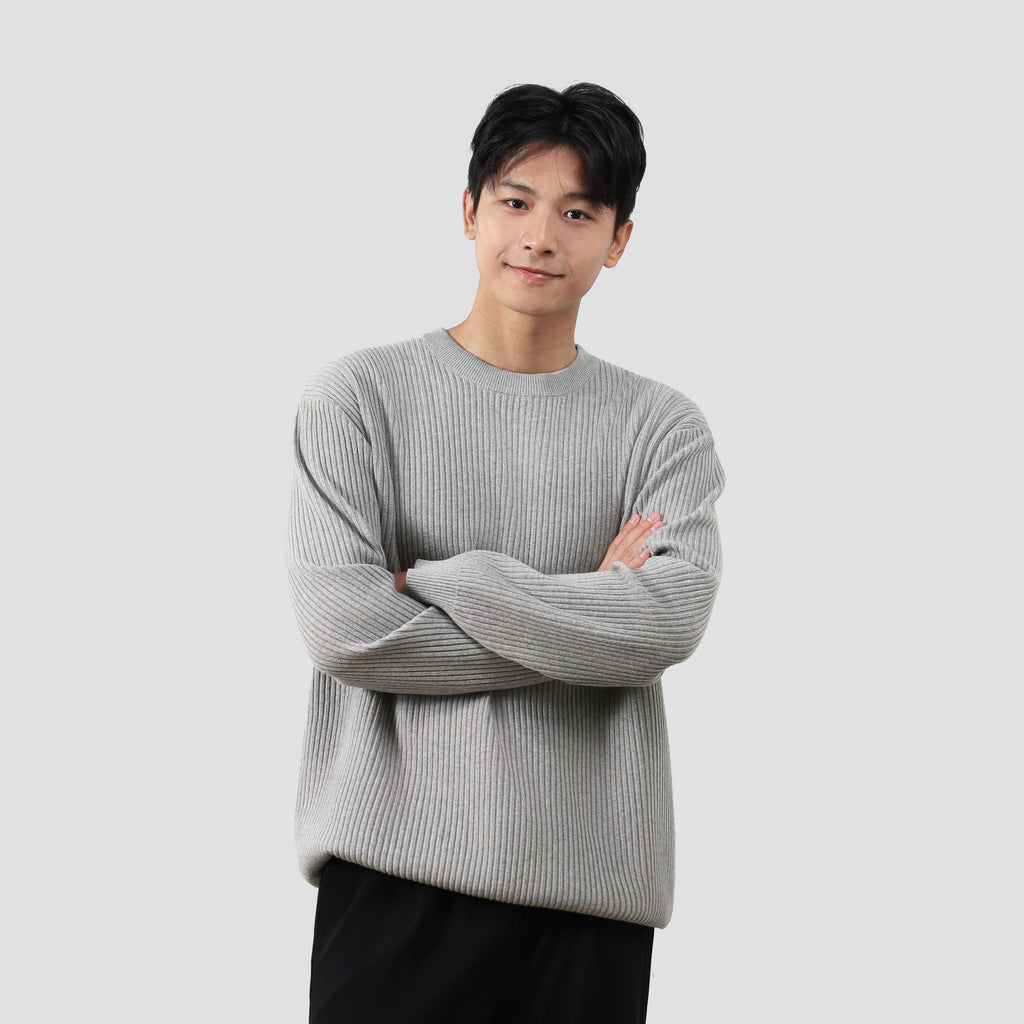 Classic Crewneck Knit Sweater