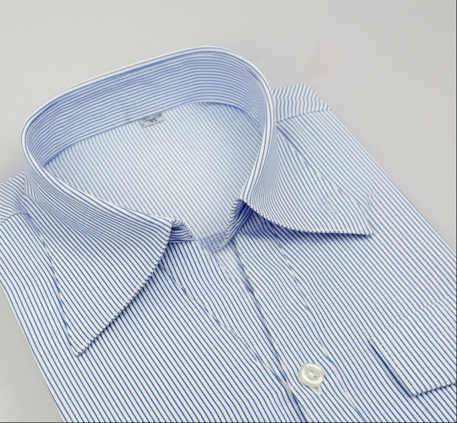 Professional Pinstripe Work Shirt