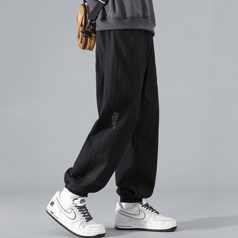 Oversize Casual Straight-Leg Trousers