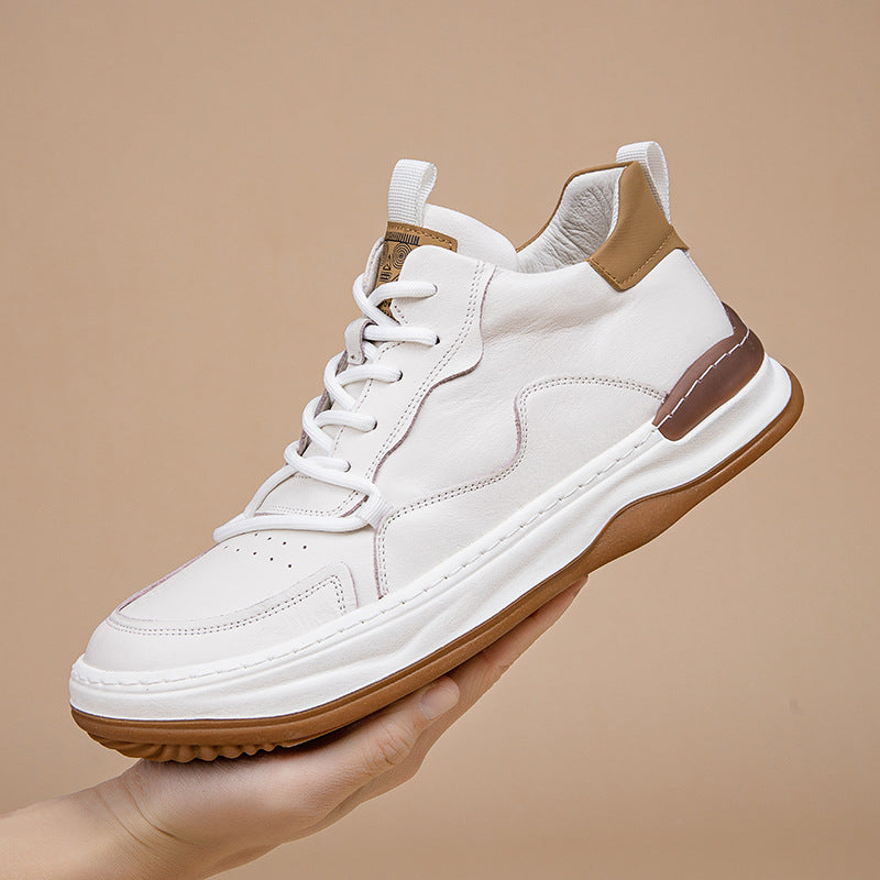 Men’s Premium High-Top Leather Sneakers