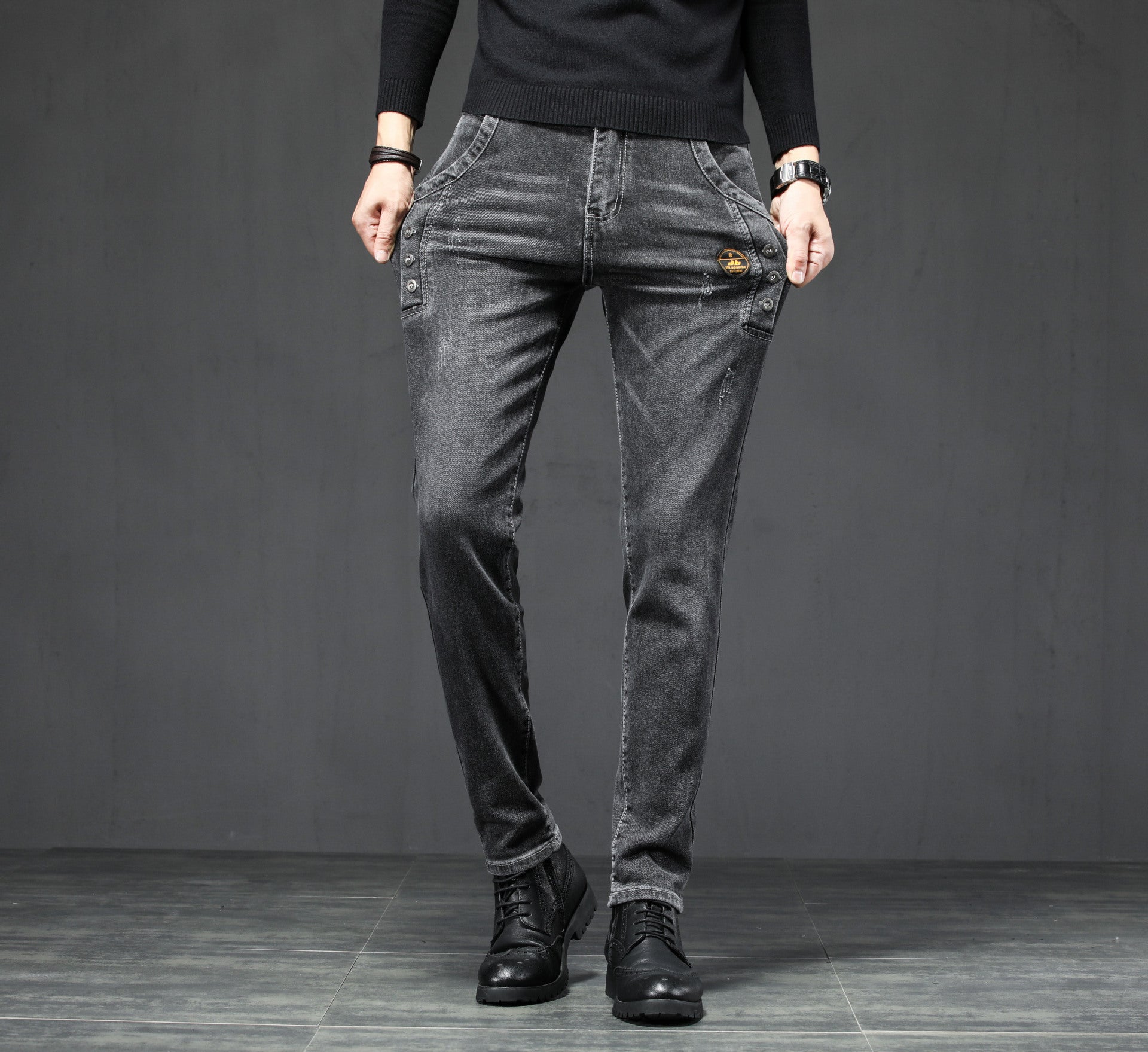 Slim-Fit Denim Jeans