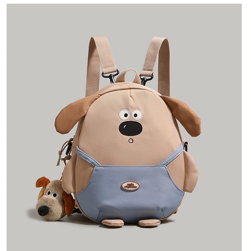 Puppy Plush Backpack Set