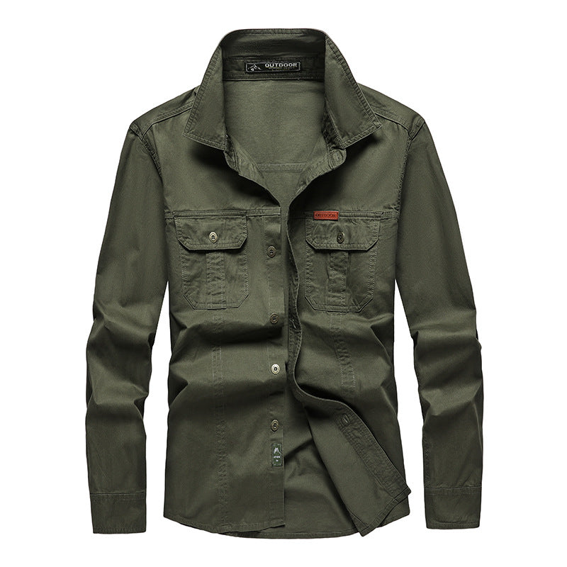 Men's Classic Cotton Utility Shirt