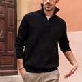 Quarter-Zip Polo Knit