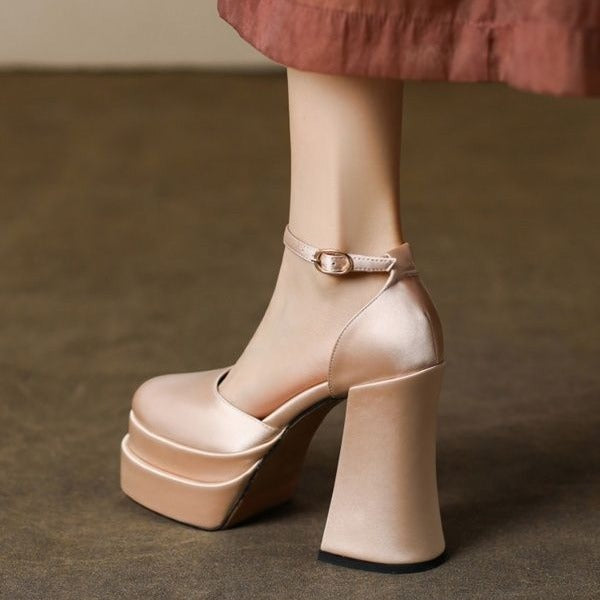 Platform Wedding Heels