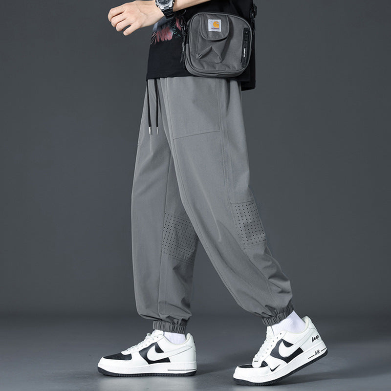 Ice Silk Breathable Sports Pants