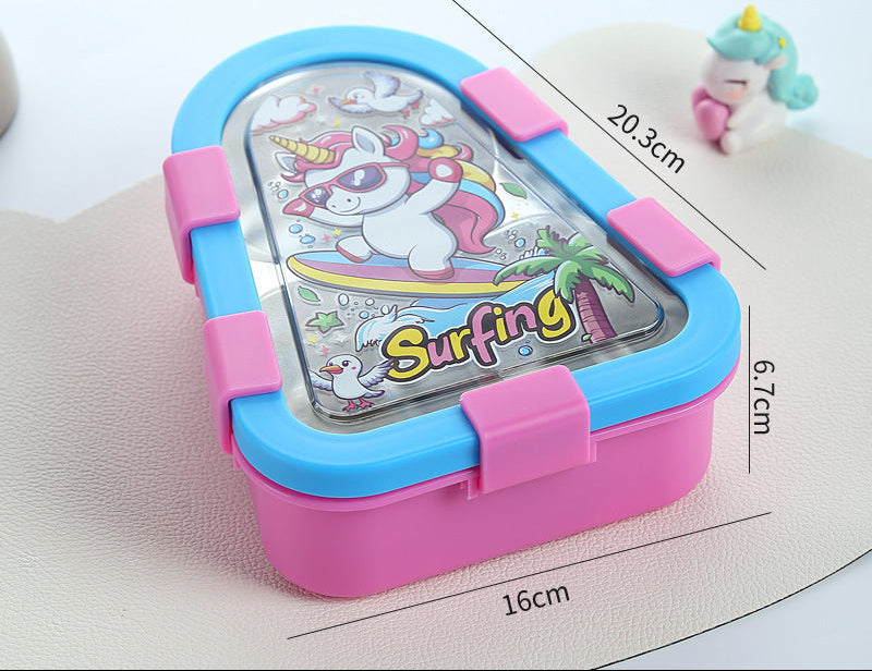Cartoon Stainless Steel Lunch Box