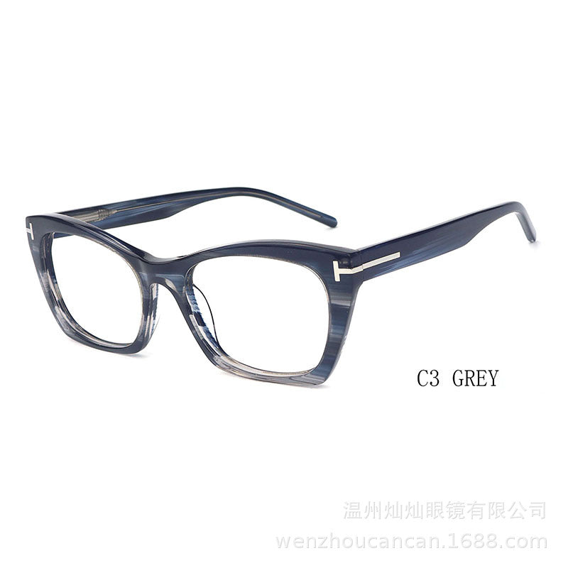 Designer Square-Frame Optical Eyewear