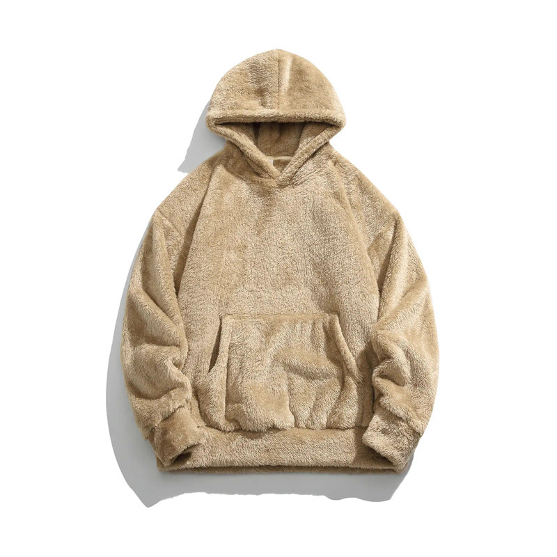 Textured Pullover Hoodie