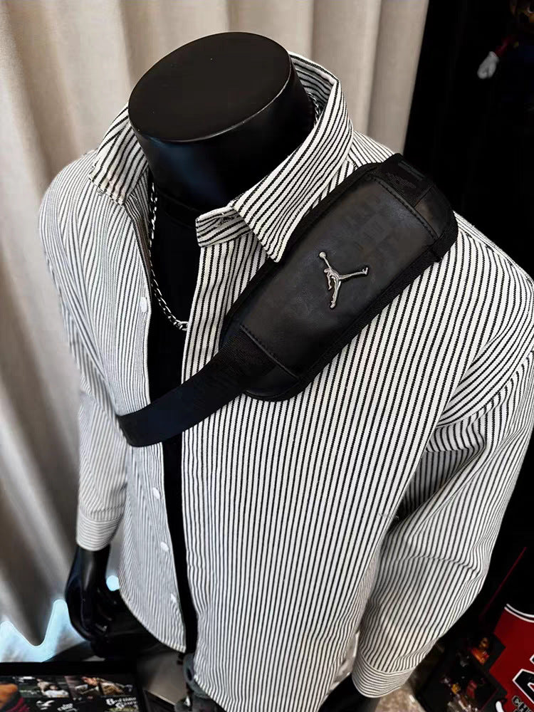 Striped Retro Workwear Shirt