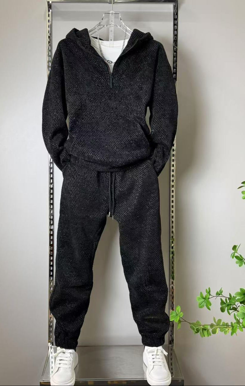 Velvet Tracksuit Set