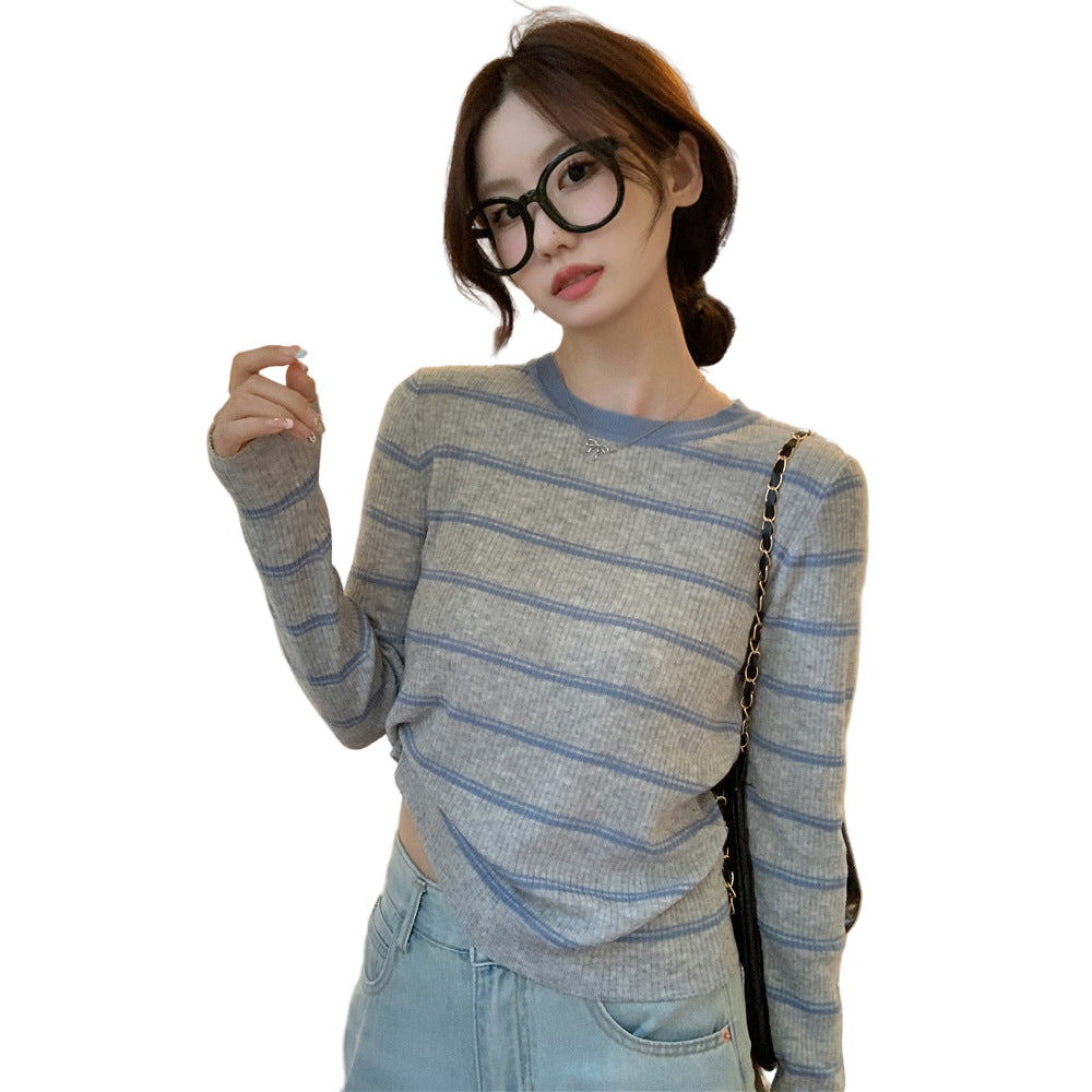 Striped Knit Top